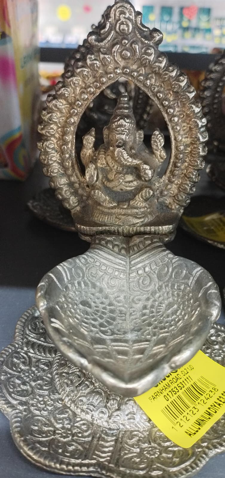 Aluminium diya