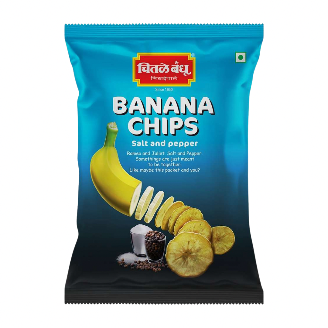 Chitale Banana Chips Salted Pepper 200g