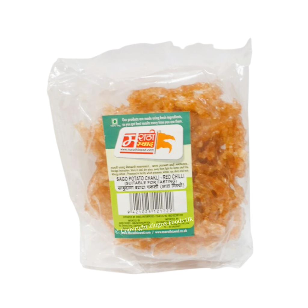 Sago Potato Chakali Red Chilli 200gm - (Marathi Swad)