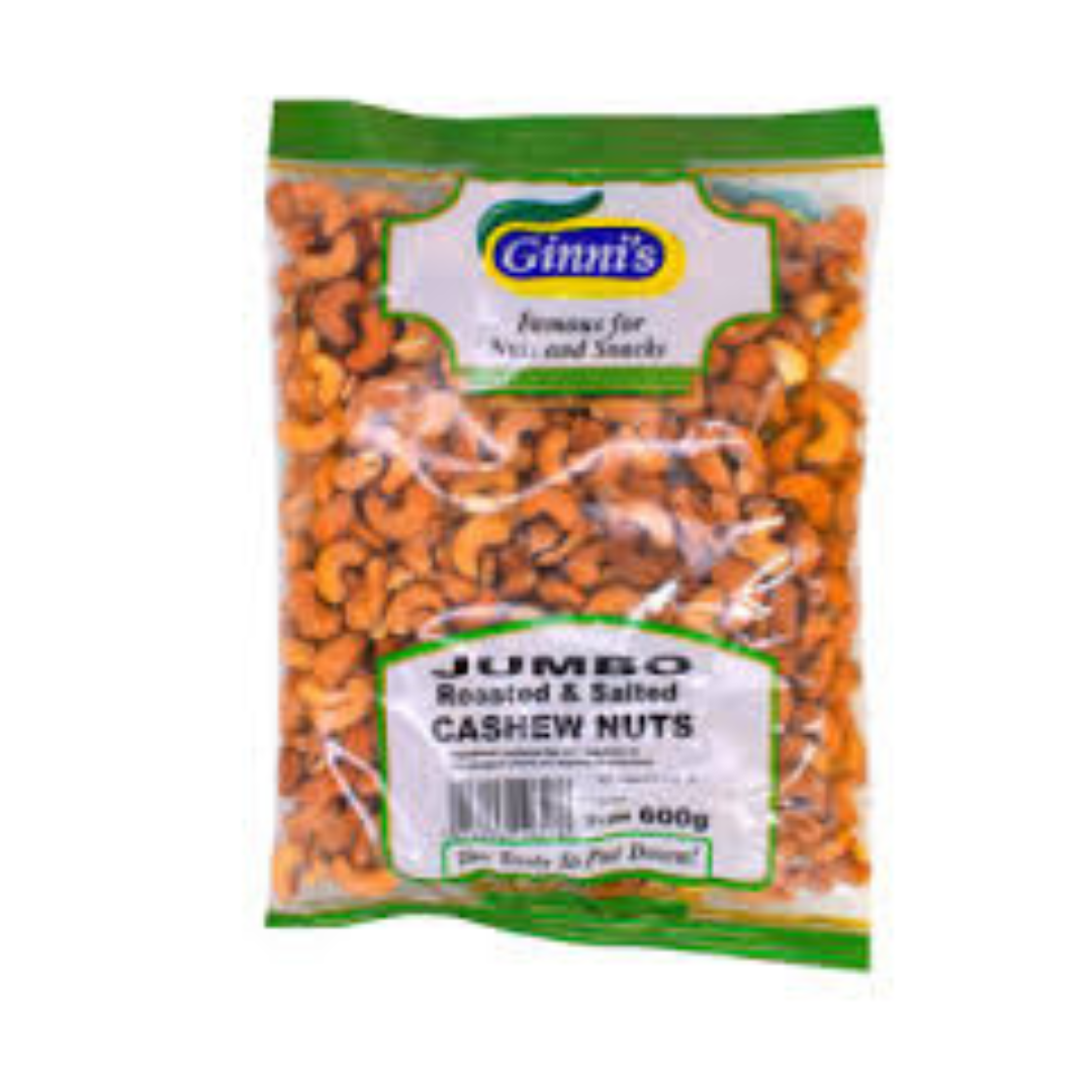 Ginni's Cashew Nuts Spicy 600g
