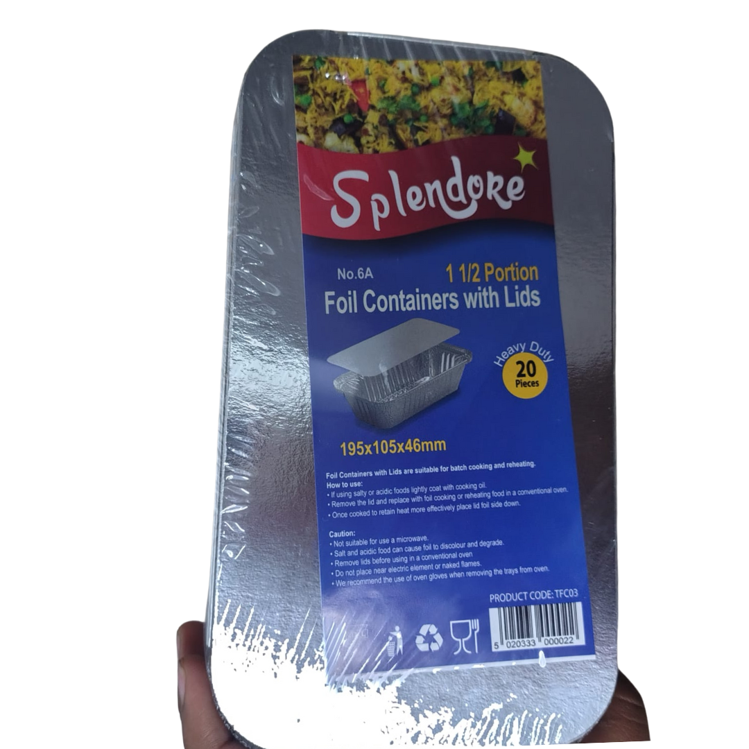 Foil 6A Containers (20pk)