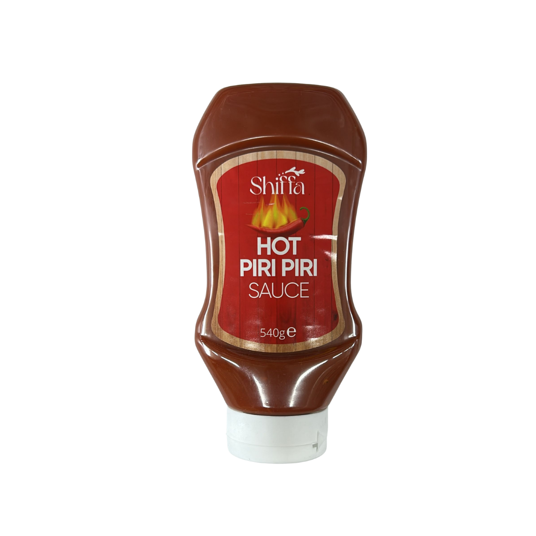 Shiffa Hot Piri Piri Sauce 540gm