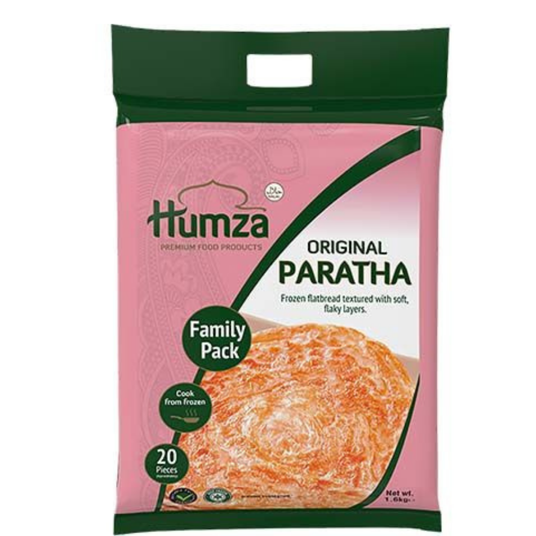 Humza Paratha Original (1.6kg) 20 Pieces