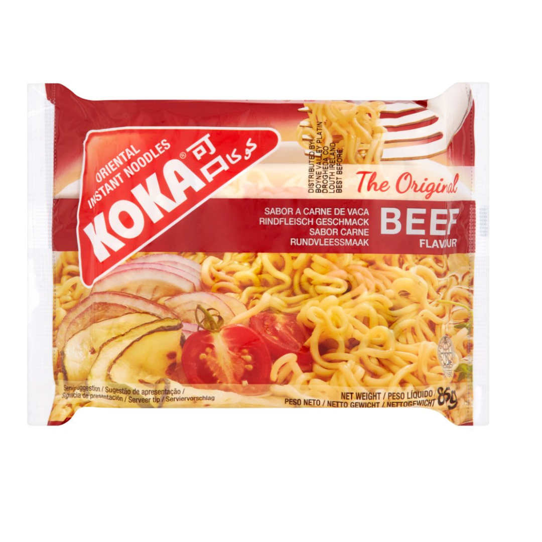 Koka The Original Beef Flavour Oriental Instant Noodles 85g