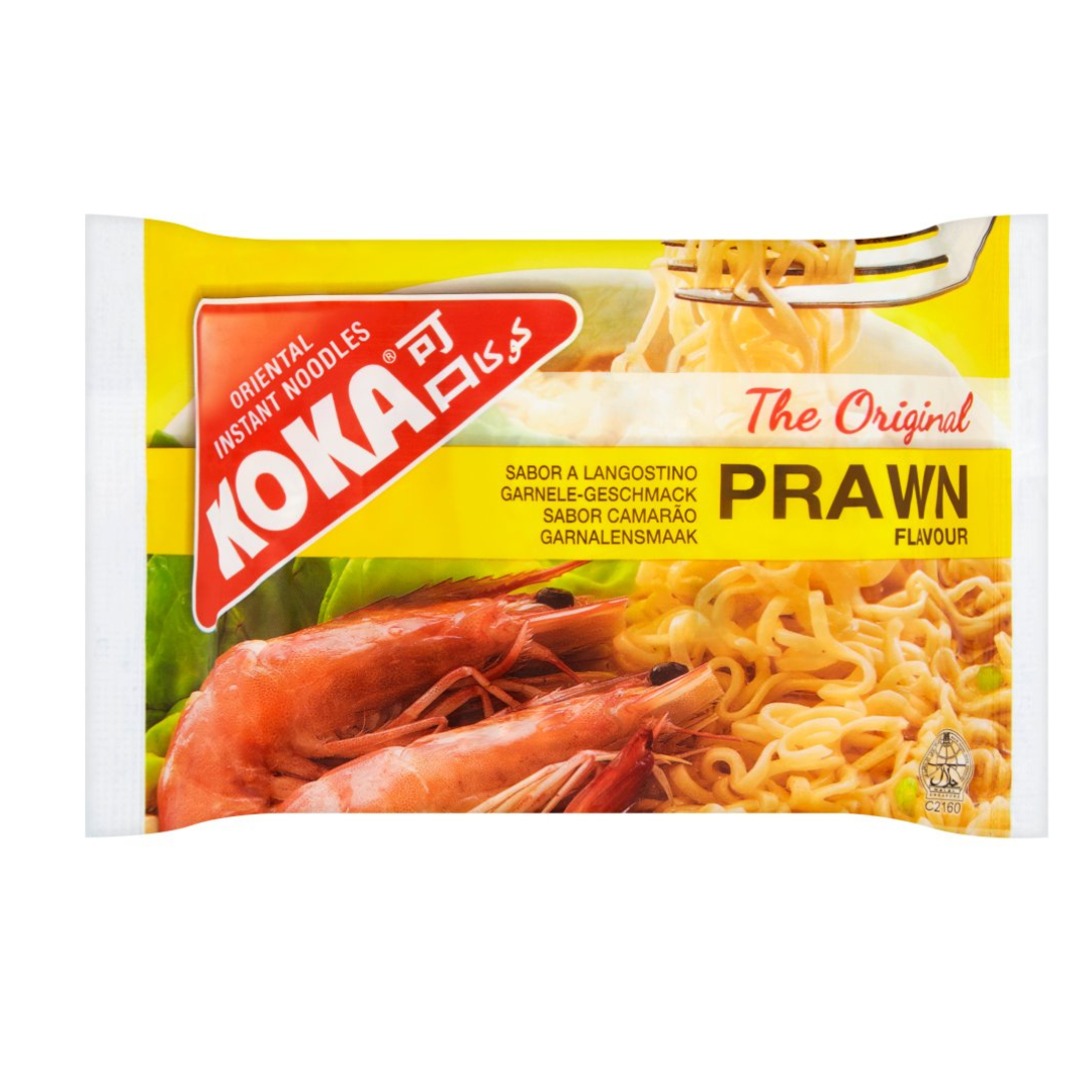Koka The Original Prawn Flavour Oriental Instant Noodles 85g