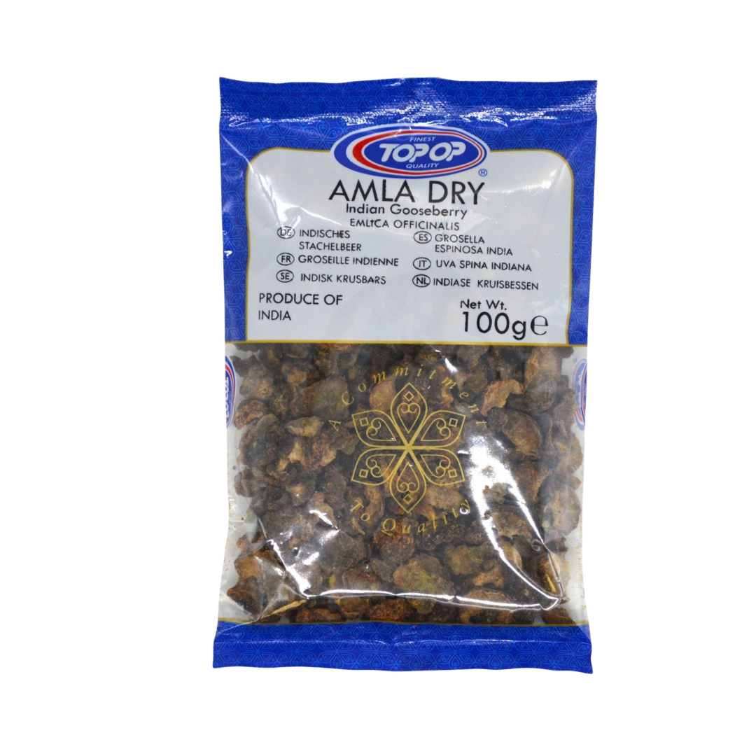 Top-Op Amla Dry Indian Gooseberry 100g - Red Rickshaw