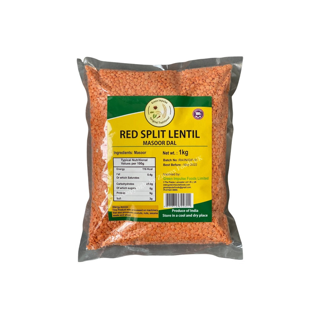 GI Red Split Lentils 1kg