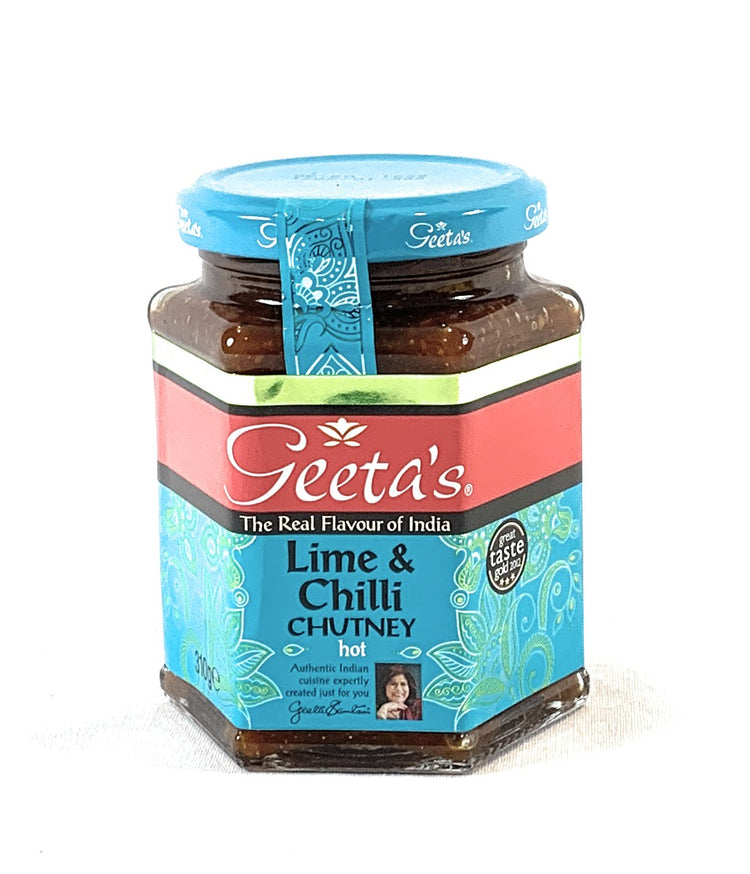 Geeta's Lime & Chilli Chutney 230g