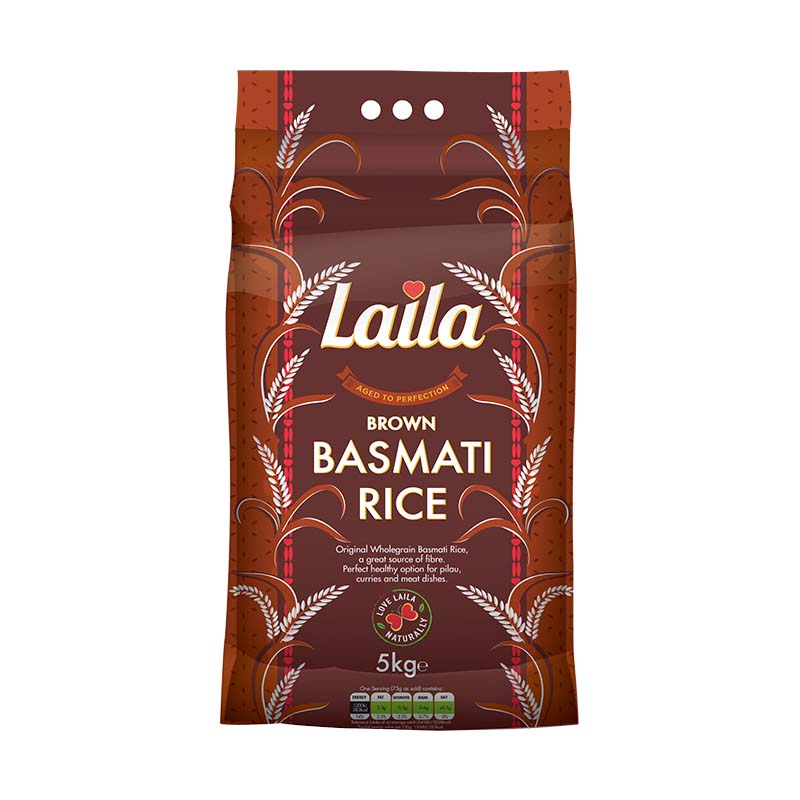 Laila Brown Basmati Rice 5kg