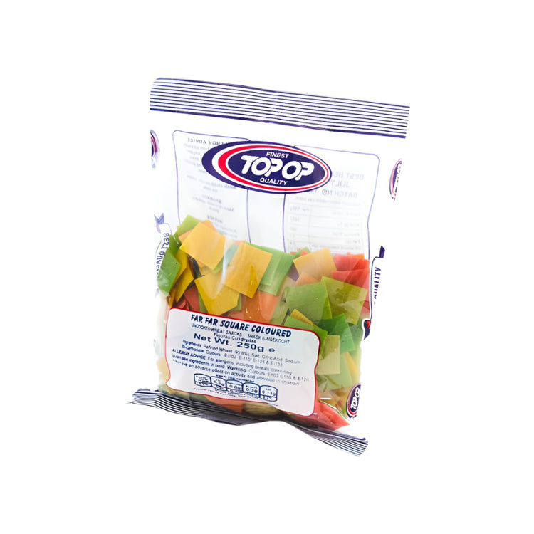 Top-op Far Far Squares Coloured 250g
