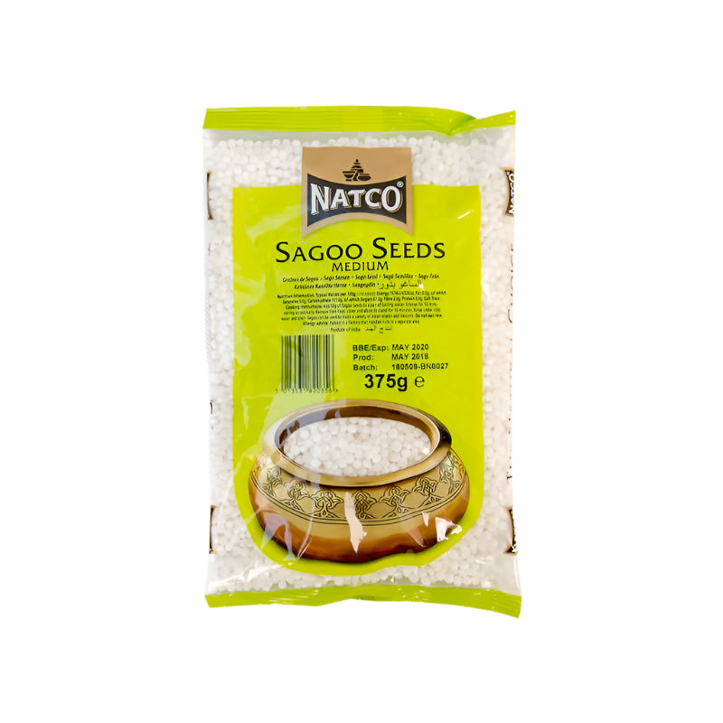 Natco Sagoo Seeds (Sabudana) Medium 375g