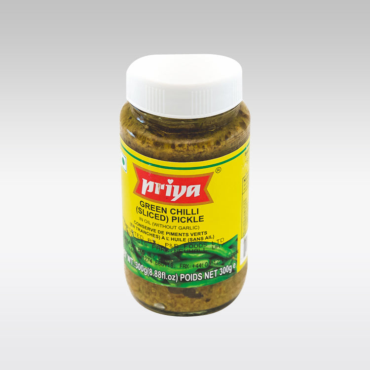 Priya Green Chilli Sliced Pickle 300g