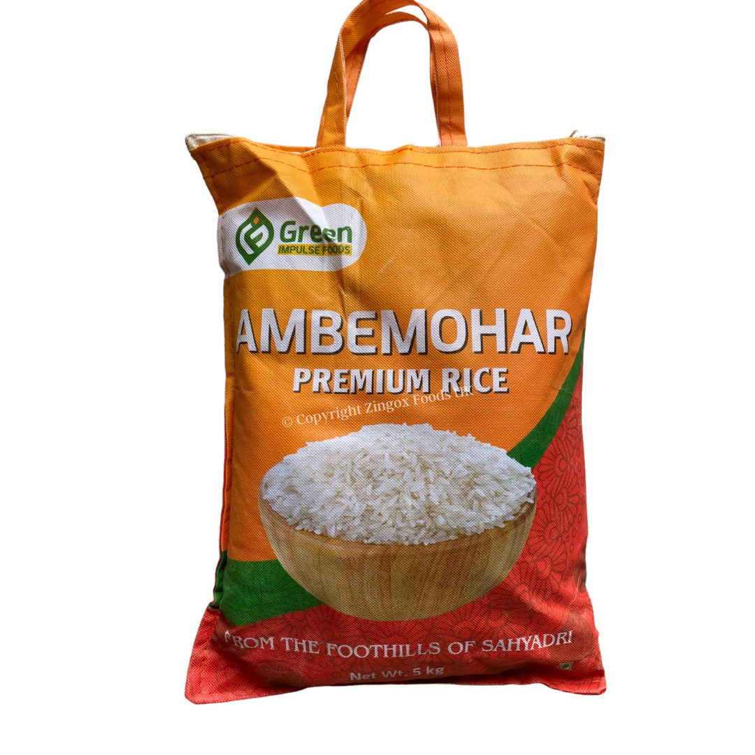Ambemohar Rice GI 5kg - Red Rickshaw
