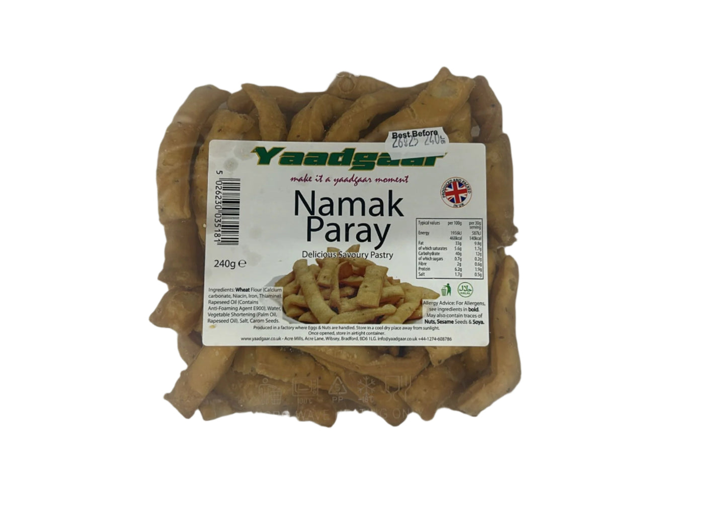 Yaadgaar Namak Paray 240g