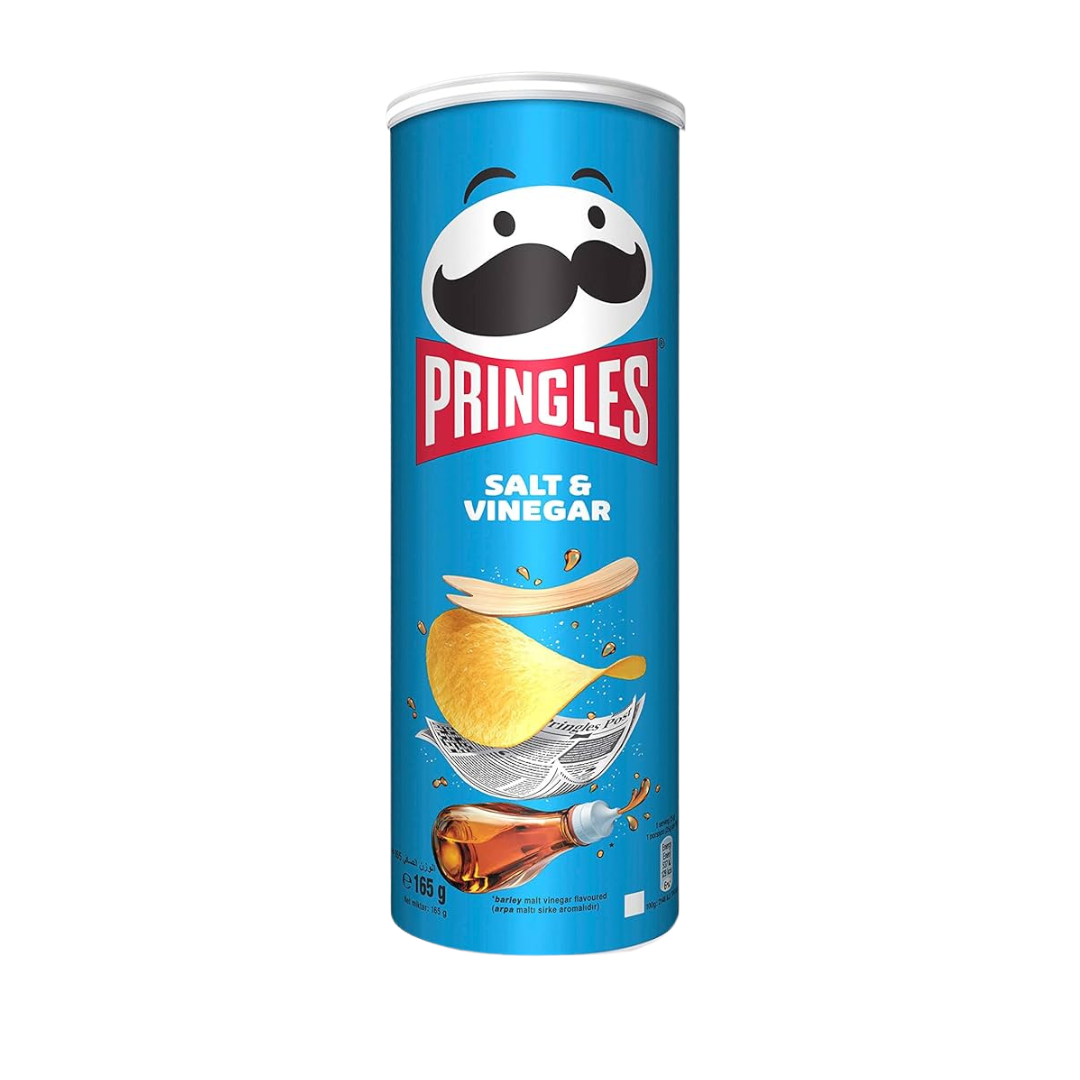Pringles Salt & Vinegar 165g