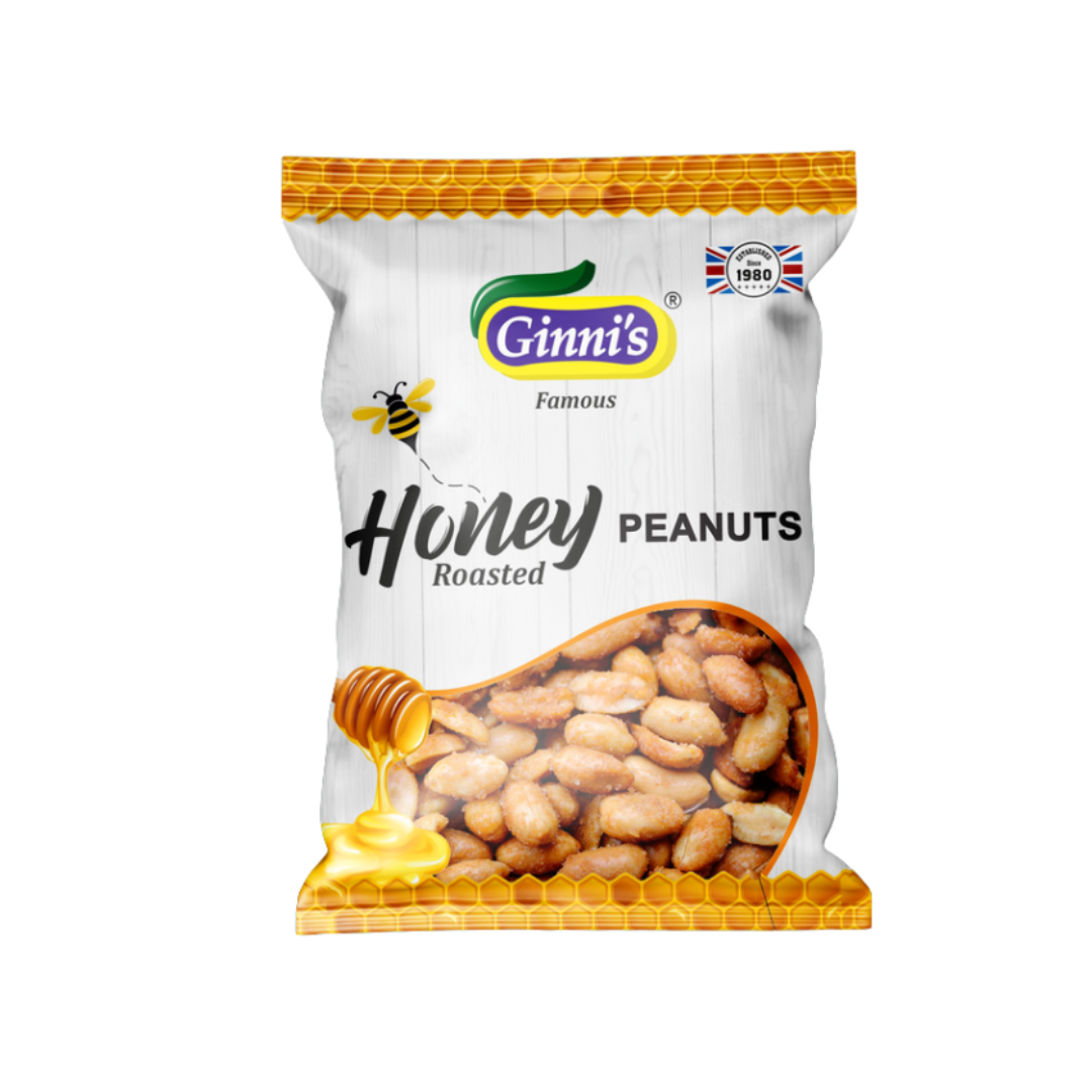 Ginni's Honey Roasted Peanuts 120g