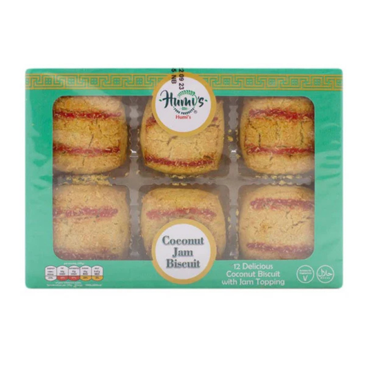 Humi’s Coconut Jam Biscuits 12pk