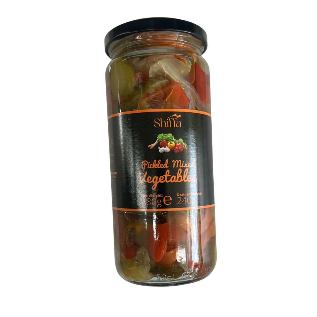 Shiffa Pickled Mixed Vegetables 480gm