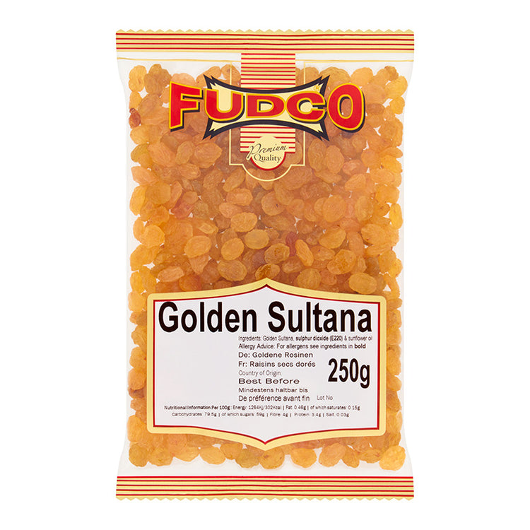 Fudco Golden Sultanas - 250g