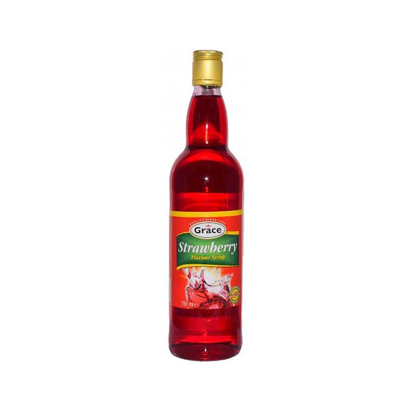 Grace Strawberry Syrup 750ML