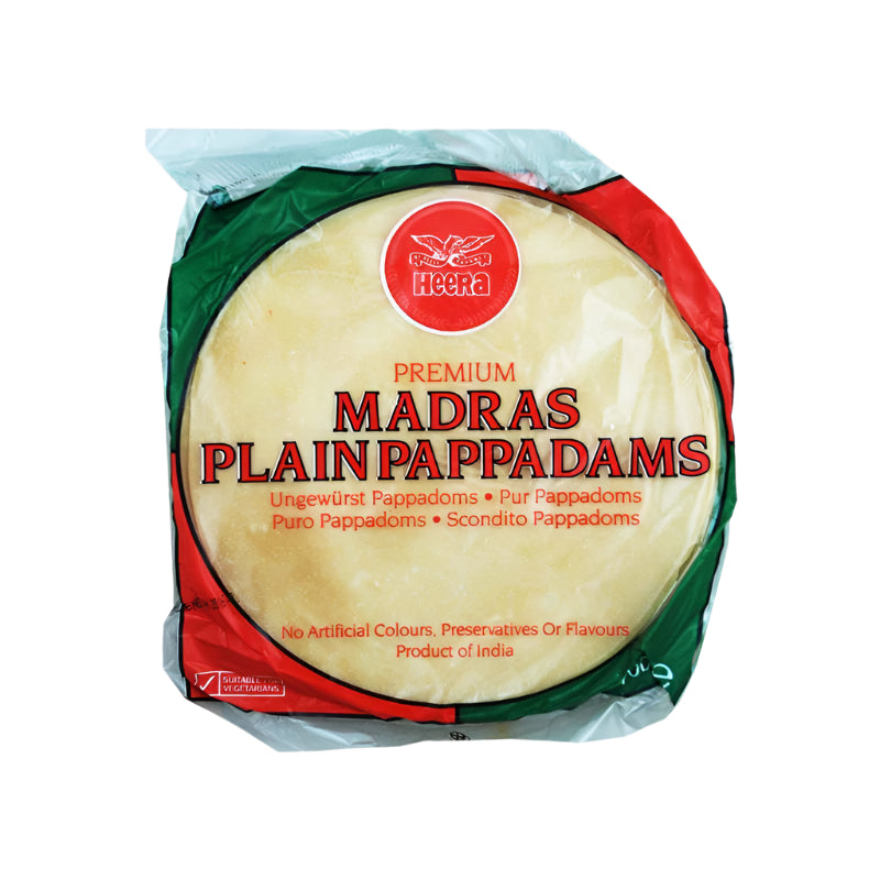 Buy Heera Madras Plain Papad - Red Rickshaw