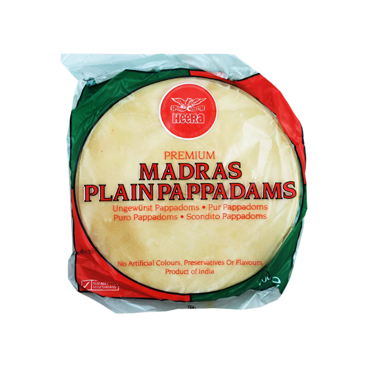 Heera Madras Plain Papad 200g