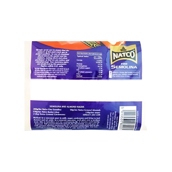 Natco Fine Semolina 1.5 kg