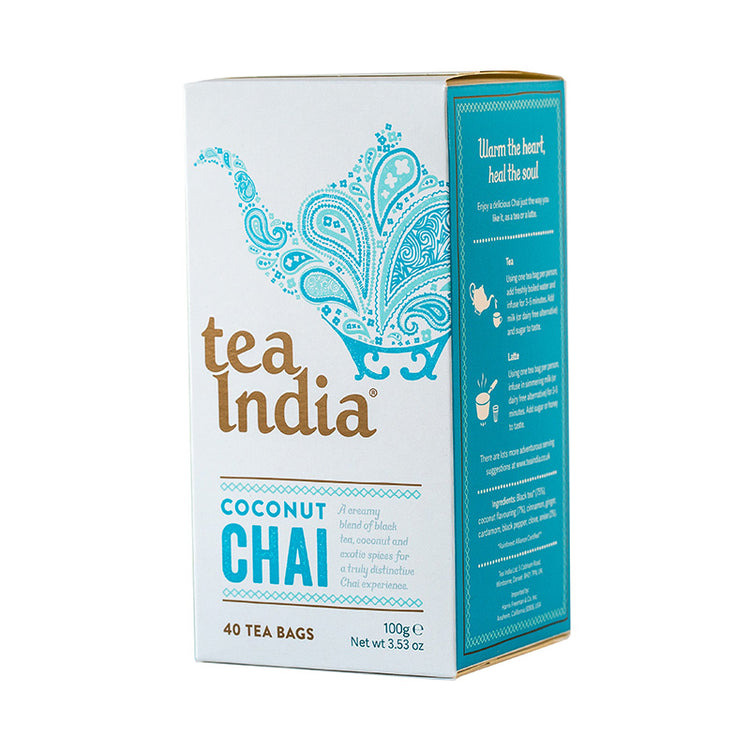Tea India Coconut Chai (40 Bags)