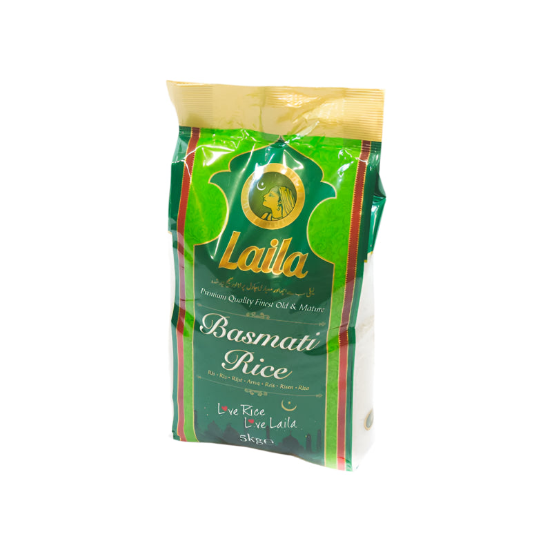 Buy Laila Basmati Rice 5 Kg - Red Rickshaw