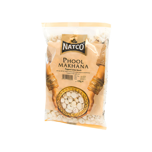 Natco Phool Makhana (Popped Lotus Seeds) 100g