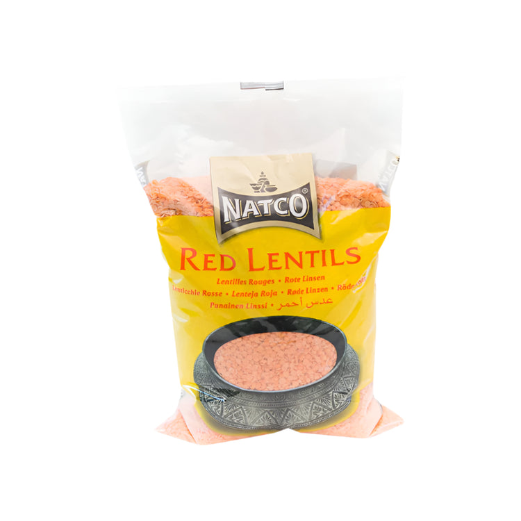 Natco Red Lentils (Masoor Dal) 2 Kg