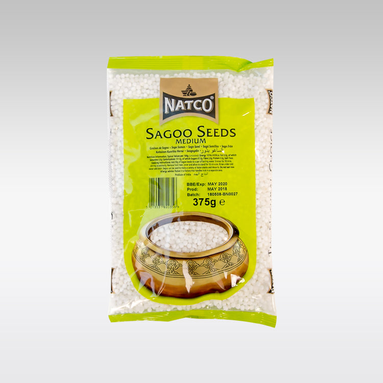 Natco Sago Seeds (Sabudana) Medium 375g